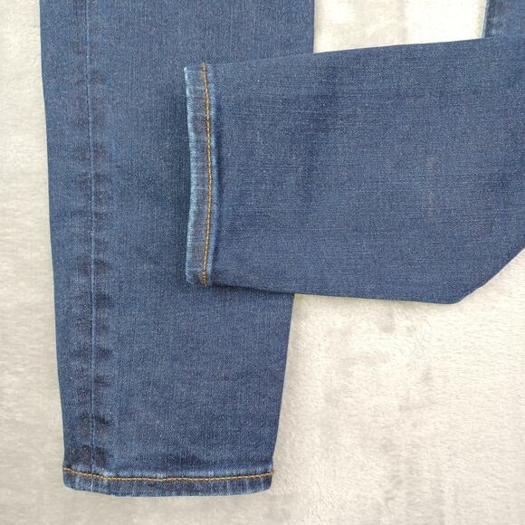 Abercrombie & Fitch Jeans Women's W26/2 Blue Simone High Rise Super Skinny Dark - Picture 7 of 11